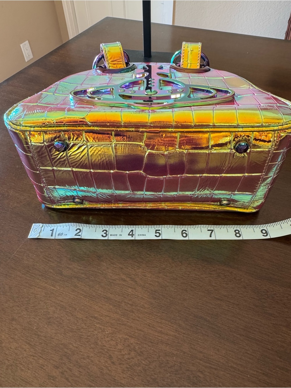 New Vivienne Westwood Orb Yasmine Holographic Purse - Picture 11 of 14